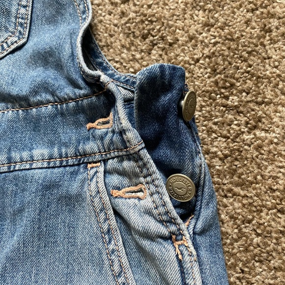 SOLD Hollister Overall Shorts - Picture 3 of 4